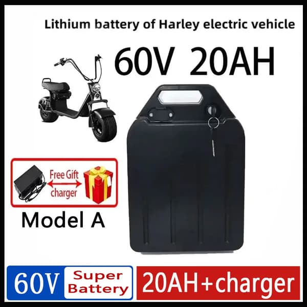 Batteri, 60V, 20Ah kapacitet,A-60V-20Ah