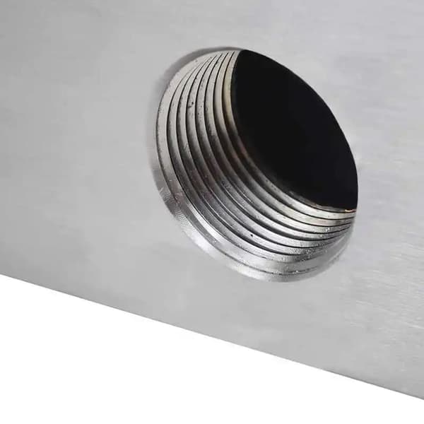 Vandfaldspringvand, Rustfrit Stål, Nem Rengøring,Argent