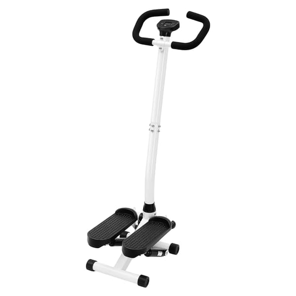 Fitness Stepper, LCD Skærm, Justerbar Højde,sort