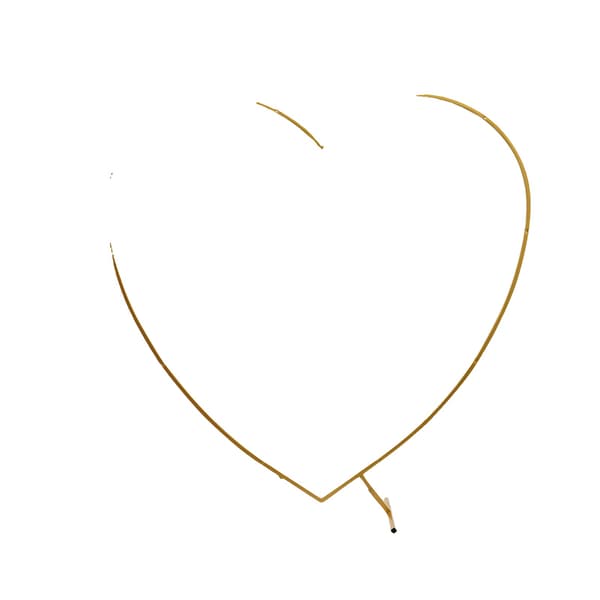 Hjärta Bröllopsbåge, Elegant Design, Hållbart Material,2.1m-a, XL-a