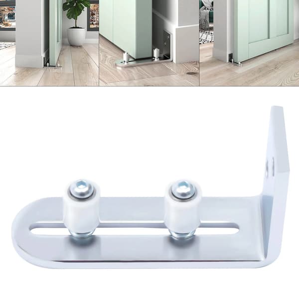 Dør Gulvguide, Justerbart Design, Holdbar Konstruktion,HVID