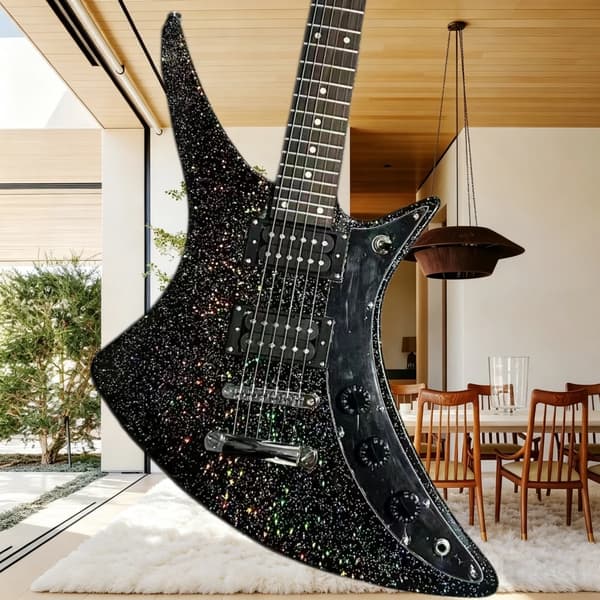 Guitar, Fast Bro, Rock Stil,sort