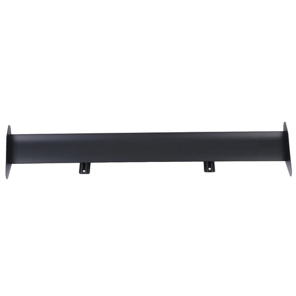 Bagspoiler, Aluminiumkonstruktion, Professionel installation anbefales,sort