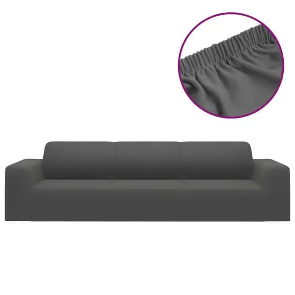 Elastisk Sofabetræk, Holdbart Materiale, Nem Vedligeholdelse,Antracit