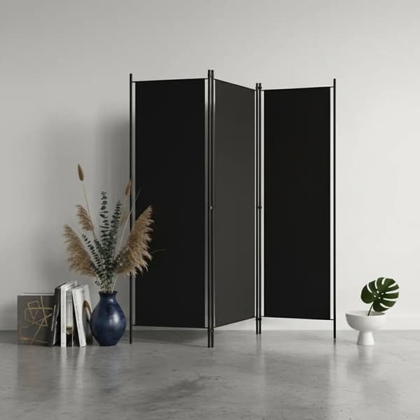 Rummdivider, Multi-panel Design, Stof Privatlivsskærm,hær grøn