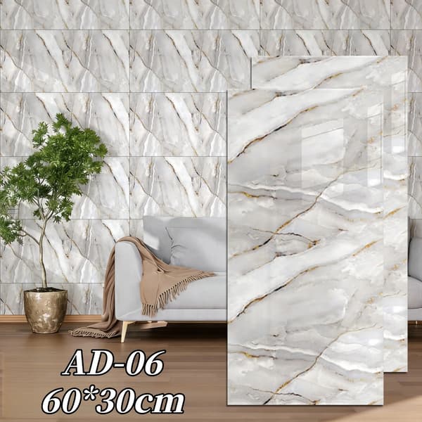 Marmor-mønstrede tapeter, vandtætte, nem installation,AD-06-a, 40PC-a