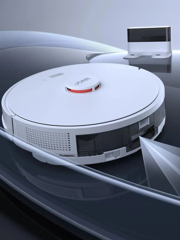 Robotstøvsuger, Våd- og Tørrefunktion, Kompakt Design,P1