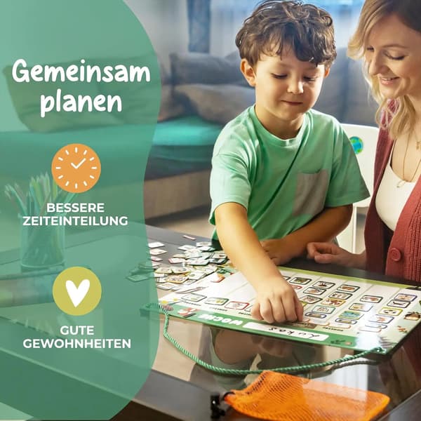 Magnetisk Planlægger, 200 Aktivitetsmagneter, Uddannelsesværktøj,Multifarvet