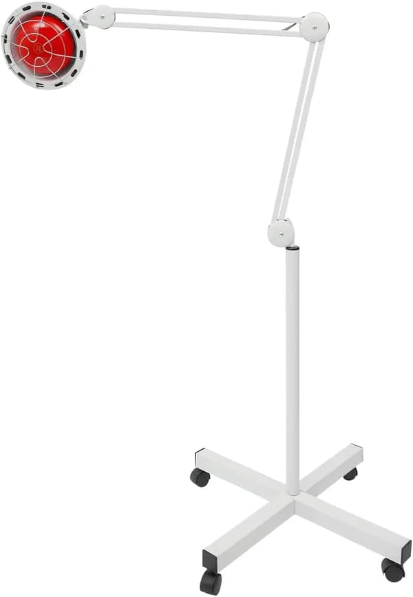 Varmlampe, Justerbar Temperatur, Bærbart Design,HVID