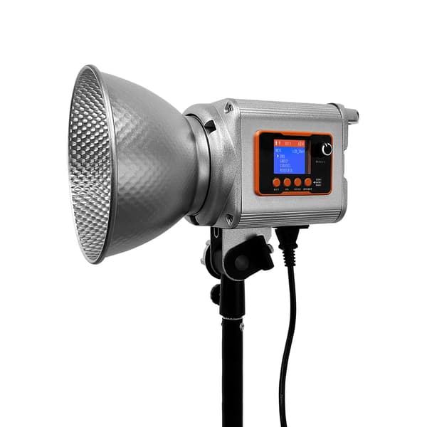 LED Videolys, Bi-Farvet, Dæmpbar,Sølv