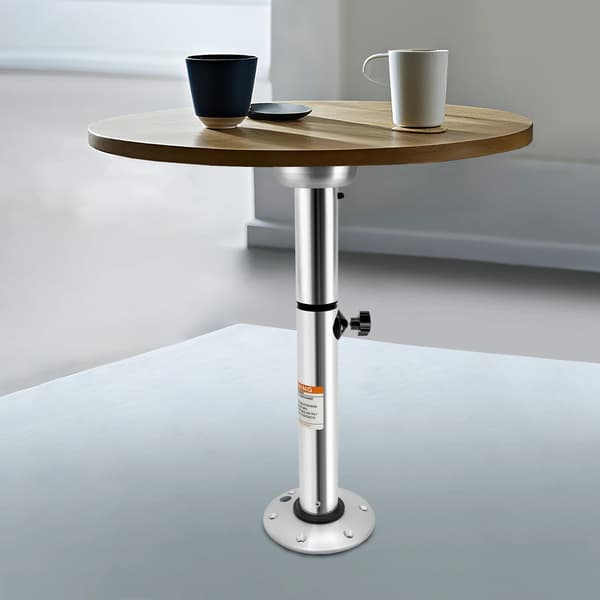 Bordstativ, Höjdjusterbart, Lättviktsdesign i Aluminium,Silver