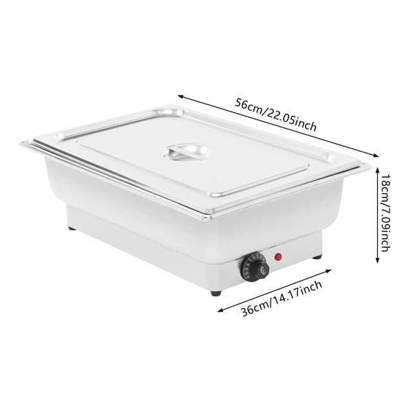 Catering Bufféserver, Modern Design, Justerbar Temperaturkontroll,13.5L