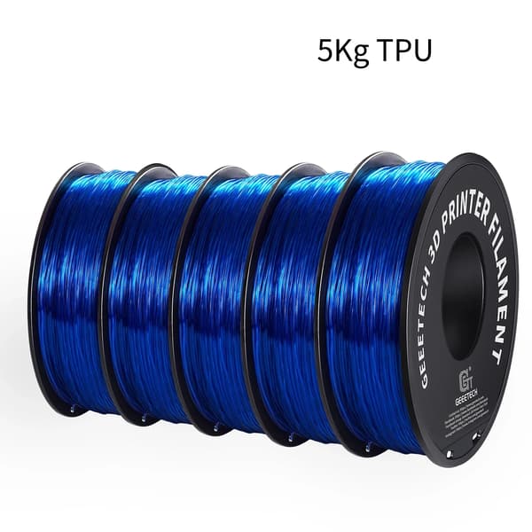 TPU Filament, Meget Elastisk, Kompatibel med de Fleste 3D-printere,Blå