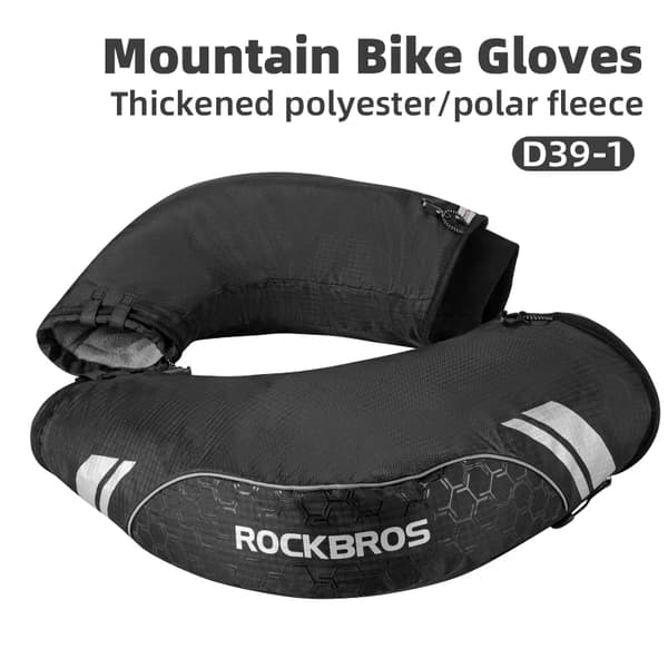Cykelhandskar, Vindskydd, Tvättbar Design,D39-1 MTB