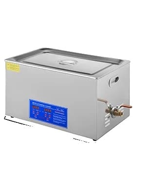 Ultralydsrenser, Premium Rustfrit Stål, Digital Timer,22L