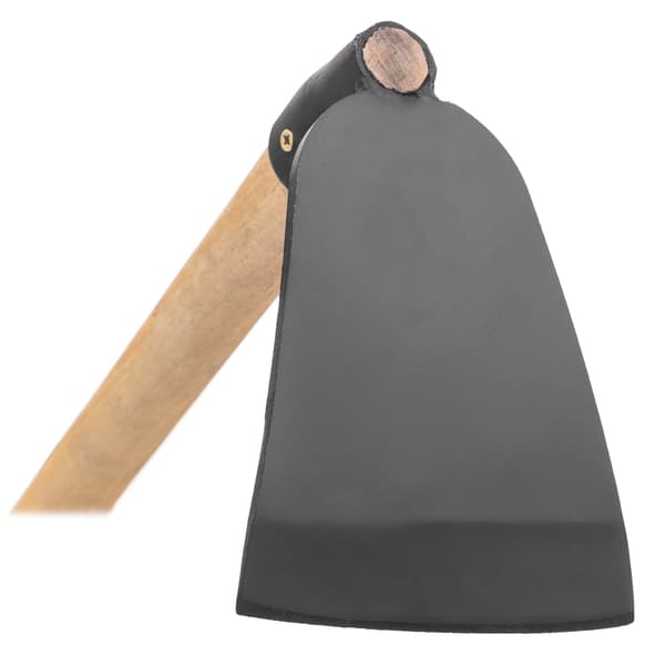 Hacka, Stålmaterial, 18 cm Längd, 15 cm Bredd, Kompatibel för Trädgårdsarbete, Effektiv Jordpenetration