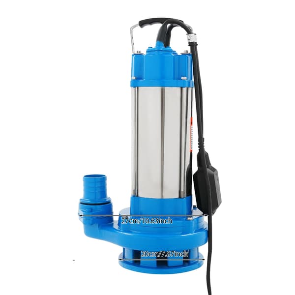 Spildevand Nedsænket Pumpe, Høj Ydelse, Holdbart Rustfrit Stål,EU-a, 220V