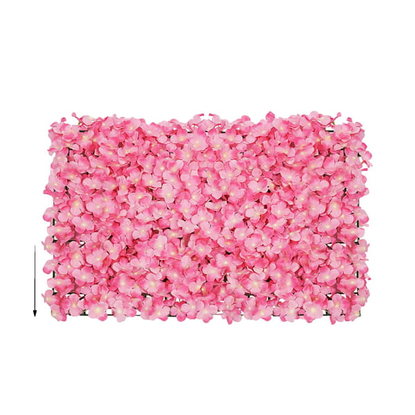 Blomväggspaneler, 20-delarsset, Hållbar blommor dekor,Rosa