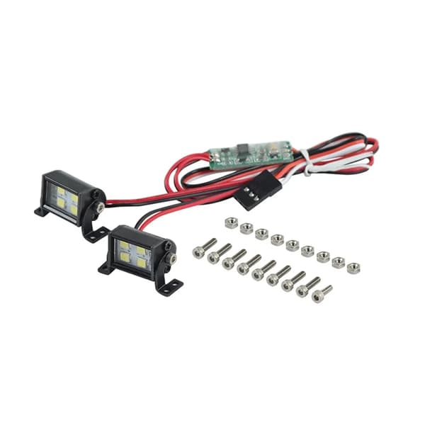 LED-ljusramp, Enkel installation, Mångsidig kompatibilitet,4 LED 17mm