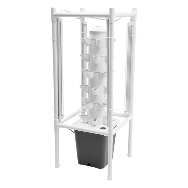 Hydroponiskt växtkit, vertikal design, automatisk bevattning,VIT