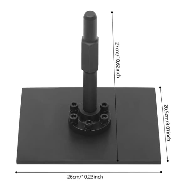Elektrisk Vibrationspladekomprimerer, Robust Design, Effektiv Jordkomprimering,Sort