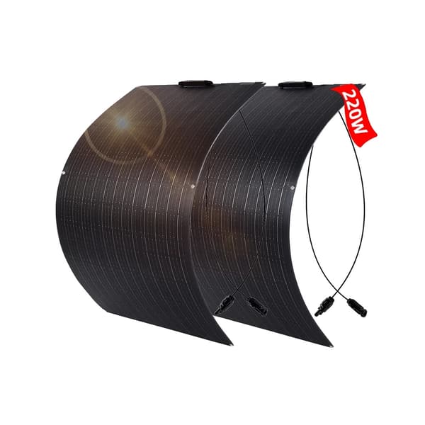 Solpanel, Hög Effektivitet, Vattentålig Design,110w 2st