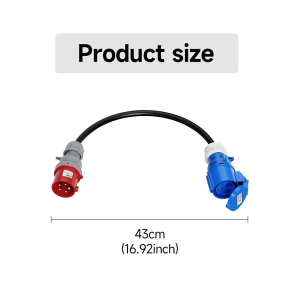Laddadapter för elfordon, hållbart material, väderbeständig design,Adapter