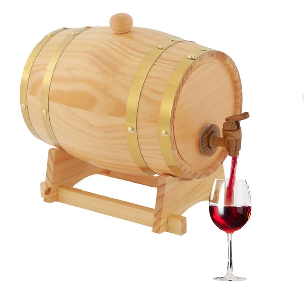 Vinfade, 3L kapacitet, vintage design,Lys Gul
