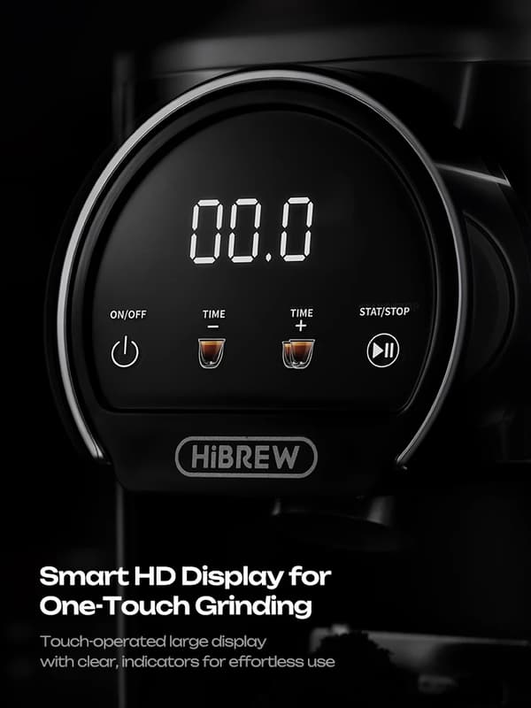 Elektrisk Kaffekvarn, Konisk Kvarn, Kompakt Design,220V, G3 Plus, EU