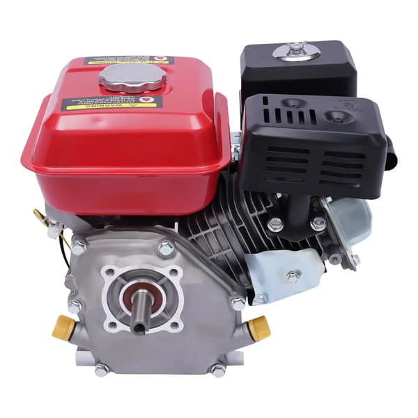 Gasmotor, luftkølet, 7,5HK,Rød