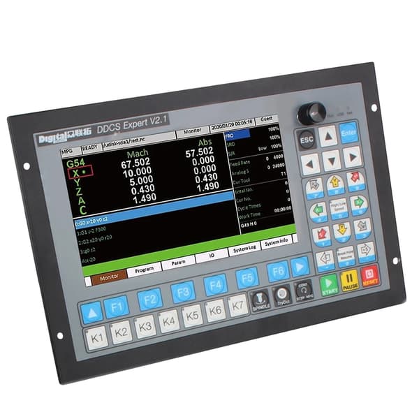 CNC bevægelseskontroller, multi-akse support, brugervenligt interface,Bare DDCS Ekspert, 4 akser