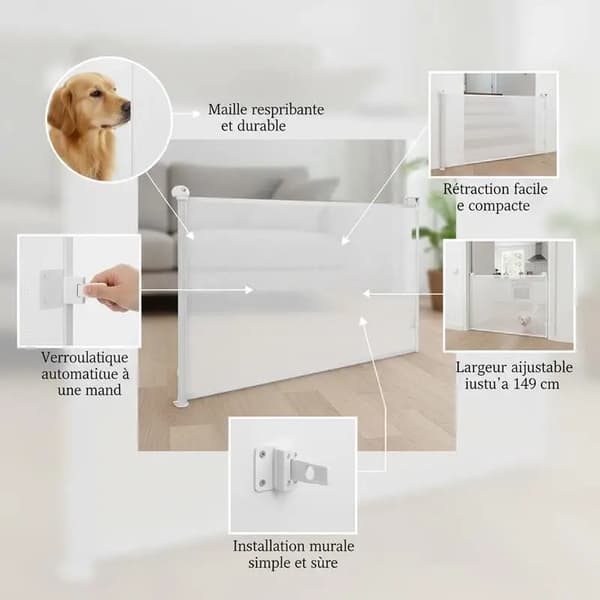 Sammenklappelig Barriere, Automatisk Låsemekanisme, Pladsbesparende Design,hær grøn