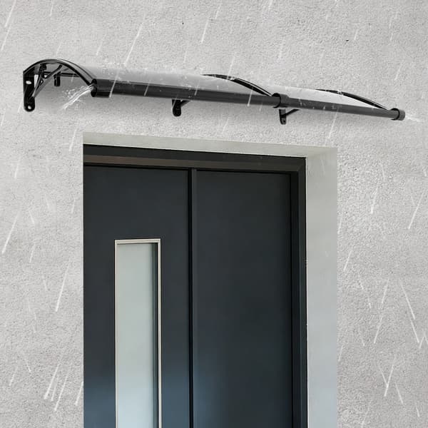 Markiser, Vejrbeskyttelse, Alsidig Installation,Sort Brun