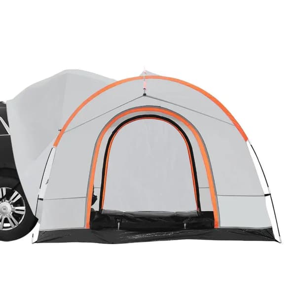 Biltält, Dubbelskiktskonstruktion, Lämplig för Camping och Vandring, GRÅ