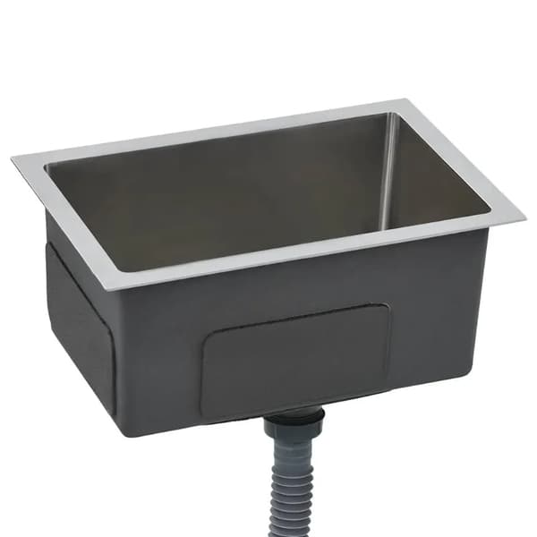 Køkkenvask, Rustfrit Stål, Lydisoleret Design,hær grøn