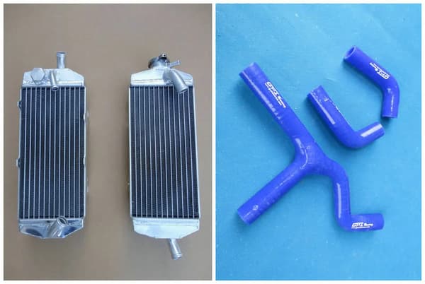 Radiator, Aluminiumlegering, Forbedret Køleydelse,Blå
