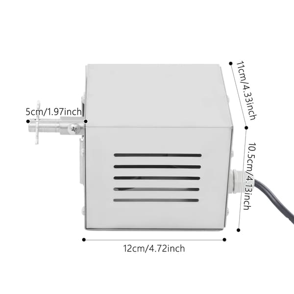 BBQ Motor, Högpresterande, Hållbart Rostfritt Stål,Silver
