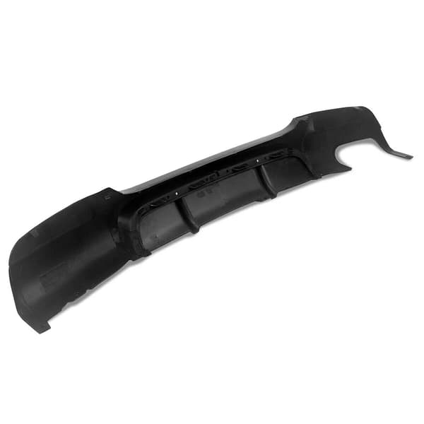 Bageste kofanger lip spoiler, ABS konstruktion, aerodynamisk design,sort