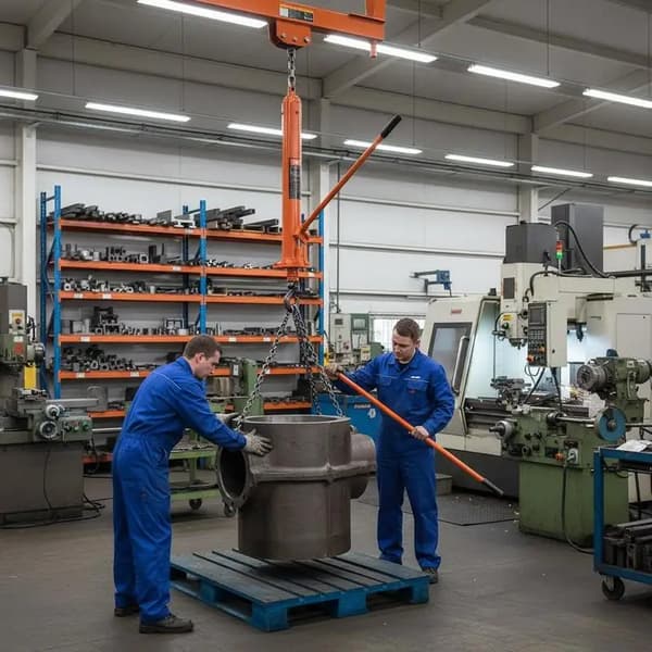 Hydraulisk Domkraft, 4 Tons Kapacitet, Effektiv Lyftmekanism, Röd