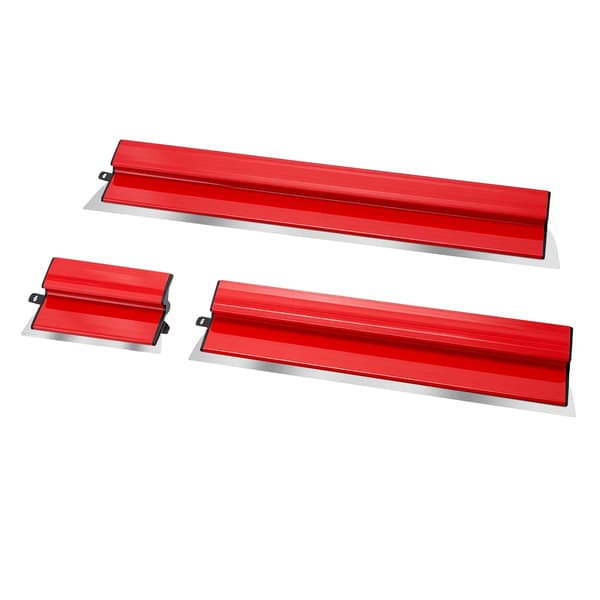Spackelset, Ergonomiskt Handtag, Rostfria Stålblad,3st