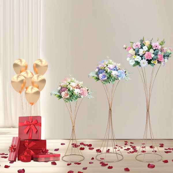 Blomsterstande, Elegant Design, Holdbar Konstruktion,Guld