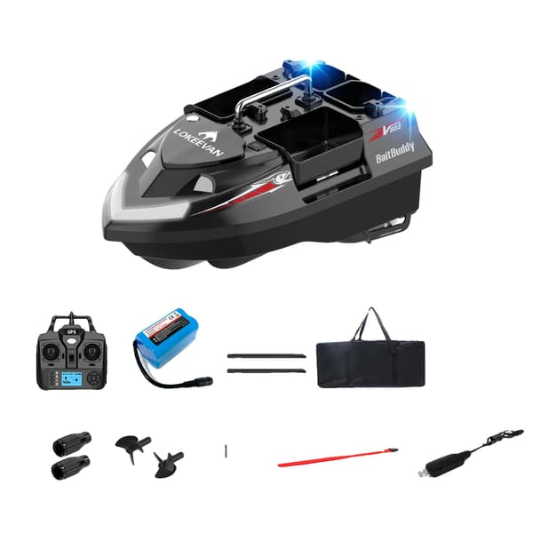 Baitbåd, 500m rækkevidde, smart navigation,12000mAh