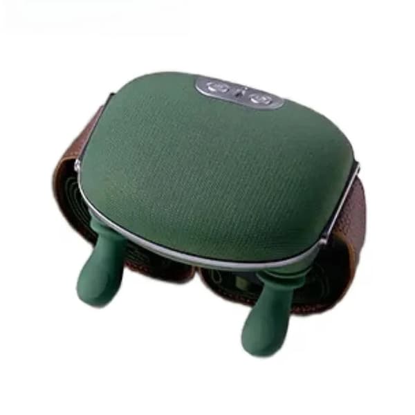 Cervikal Massager, Genopladelig, Infrarød Terapi,Oliven Grøn