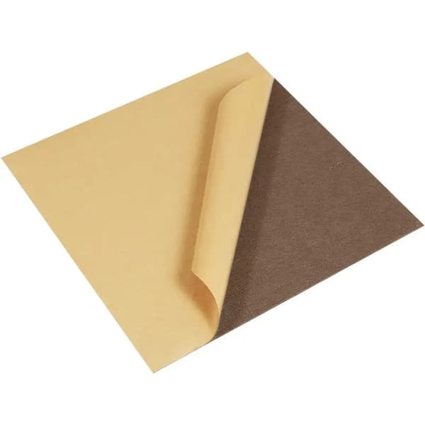 Mattplattor, Självhäftande, Mjuka Vadderade, Brun