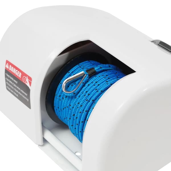 Elektrisk Ankerwinch, Højhastighedsdrift, Holdbart Design,HVID