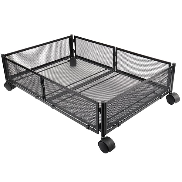 Opbevaringsboks, Foldbart Design, Nem Mobilitet,Hvid