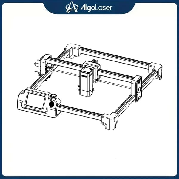 Lasergraver, Touchscreen Kontrol, 10W Laser Modul,GØR DET SELV SÆT MK3