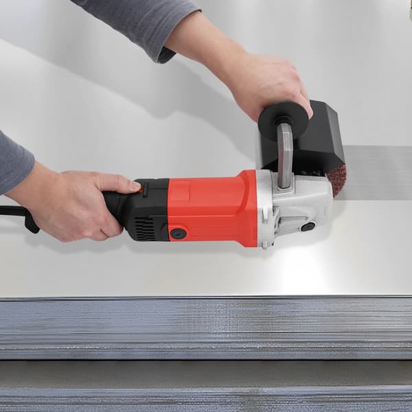 Elektrisk Borstmaskin, 2200W Effekt, Justerbar Hastighetskontroll,Röd