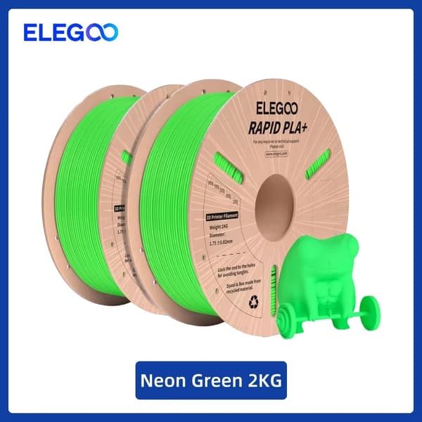 3D-printer filament, høj hastighed, forbedret styrke,Grøn 2KG
