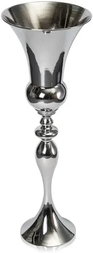 Golvvas, Modern Design, Hållbar Metallkonstruktion,Silver